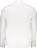 White Cotton Men's Shirt 2