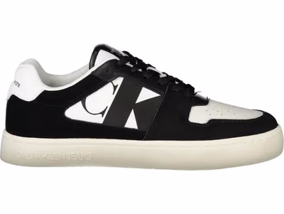 White Polyester Men's Sneaker