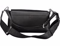 Black Polyurethane Women's Handbag 2