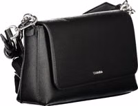 Black Polyurethane Women's Handbag 3