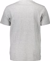 Grigio Cotone Mens T-Shirt 2