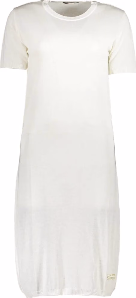 Bianco Viscosa Women Dress