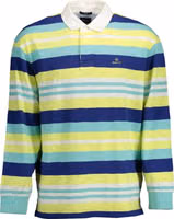 Yellow Cotton Mens Polo Shirt 1