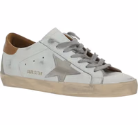 White Leather Superstar Sneakers 2
