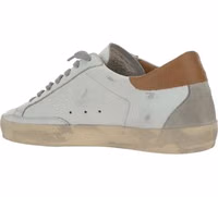 White Leather Superstar Sneakers 3