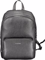 Nero Poliuretano Men Backpack 1