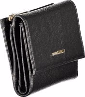 Black Leather Women Wallet 3