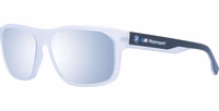 White Plastic Sunglasses 1
