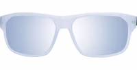 White Plastic Sunglasses 2