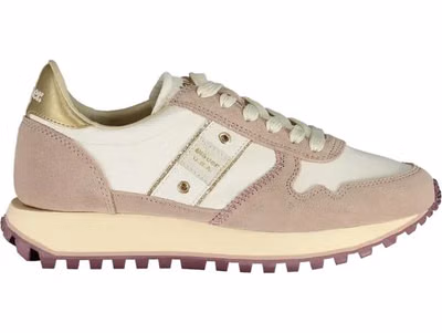 Bianco Poliestere Women Sneaker