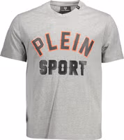 Gray Cotton Men T-Shirt 1