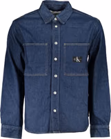 Blu Cotton Men Jacket 1