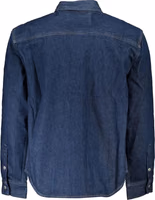 Blu Cotton Men Jacket 2