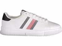 White Polyurethane Men Sneaker 1