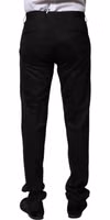 Black Wool Formal Dress Pants 3