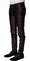 Multicolor Polyester Patterned Pants 2