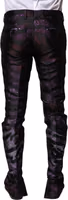 Multicolor Polyester Patterned Pants 3