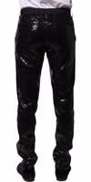 Black Sequined Embellishment Pants 3