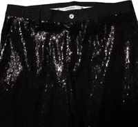 Black Sequined Embellishment Pants 4