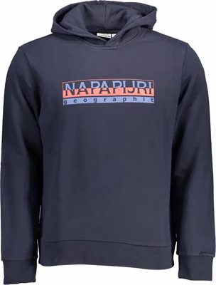Blue Cotton Men's Sweatshirt