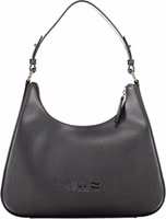Black Leather Women's Shoulder Bag 2