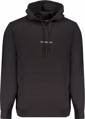 Black Cotton Men's Sweatshirt