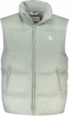 Green Polyamide Men Jacket