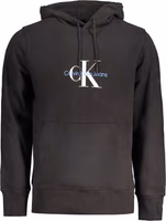 Black Cotton Men's Sweatshirt 1