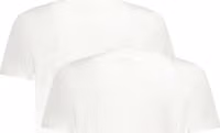 White Cotton Men Underwear Shirt 2