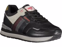 Black Polyurethane Men Sneaker 2