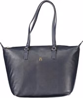 Blu Polyester Women Handbag 1
