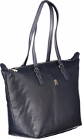 Blu Polyester Women Handbag 3