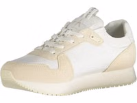 White Polyester Men Sneaker 3