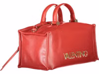 Rosso Poliuretano Womens Bag with Handles and Shoulder Strap 3