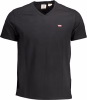 Black Cotton Men's T-Shirt 1