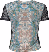 Azzurro Polyester Women T-Shirt 2