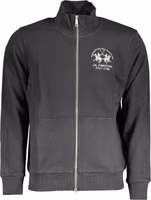 Black Cotton Men's Sweatshirt 1