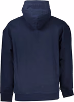 Blue Cotton Men's Hoodie 2