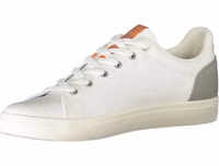 White Polyurethane Men Sneaker 3
