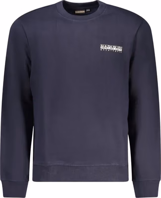 Blu Cotton Men Sweatshirt