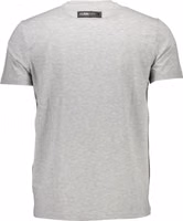 Gray Cotton Men T-Shirt 2