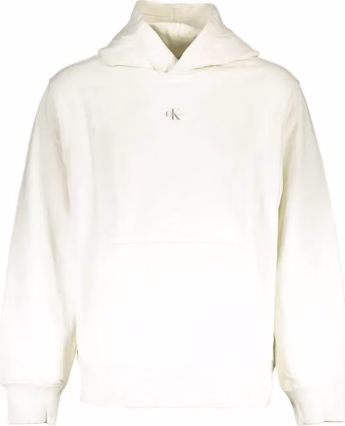 White Cotton Men's Sweatshirt