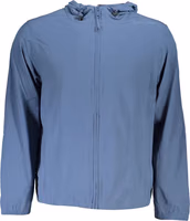 Blue Polyester Men's Sweatshirt 1