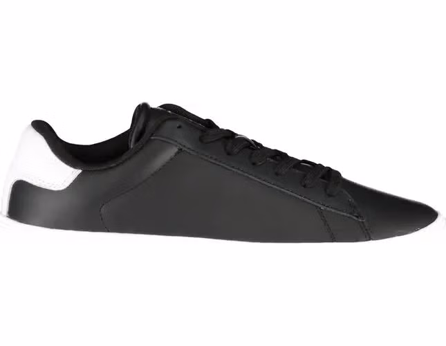 Black Polyurethane Men Sneaker