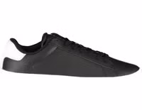 Black Polyurethane Men Sneaker 1