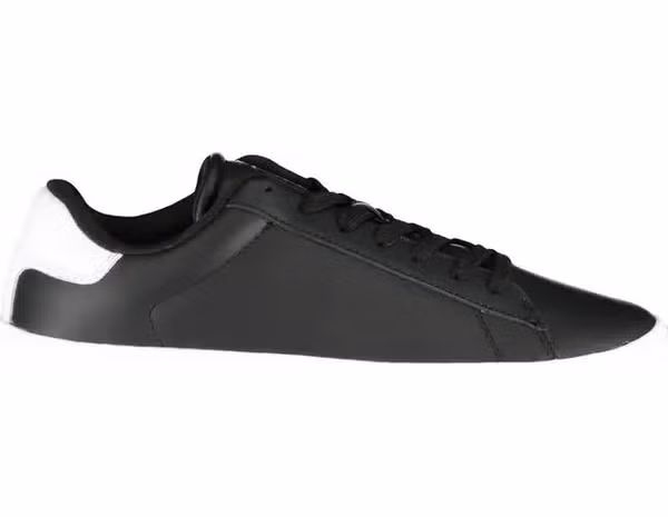 Black Polyurethane Men Sneaker