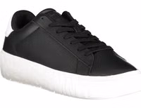 Black Polyurethane Men Sneaker 2