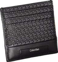 Black Polyurethane Men Wallet 3