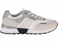 White Polyurethane Men Sneaker 1