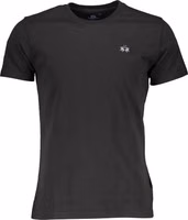 Black Cotton Men's T-Shirt 1